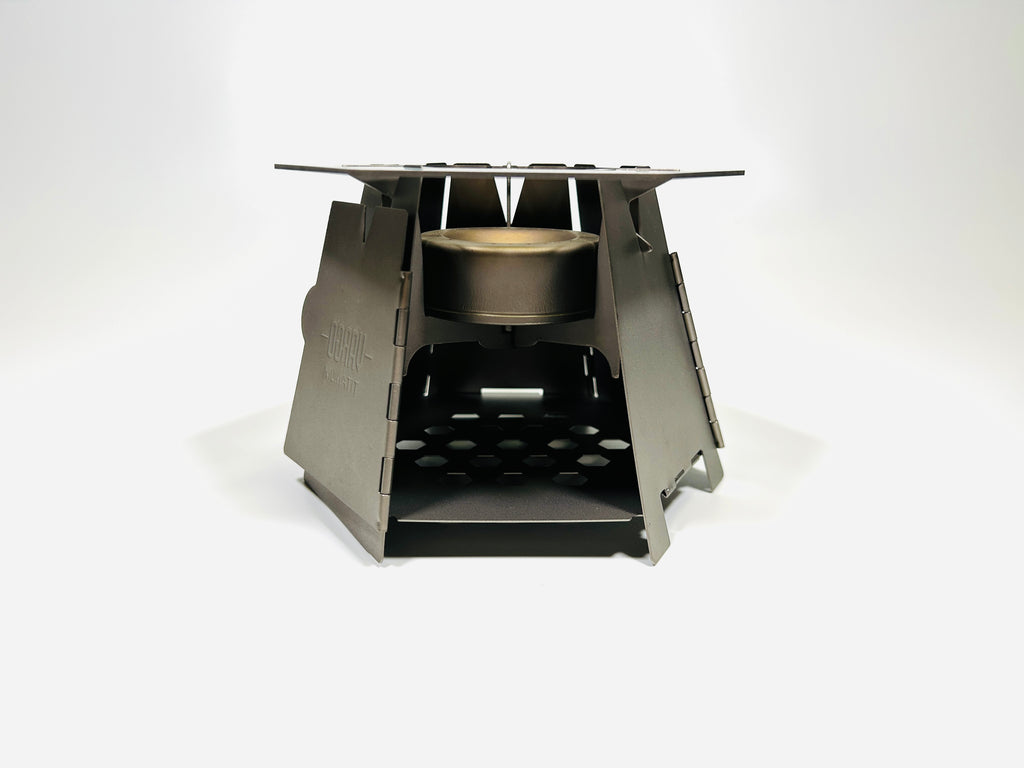 Ti Flat Trivet Wide　”VARGO Stove Support trivet”