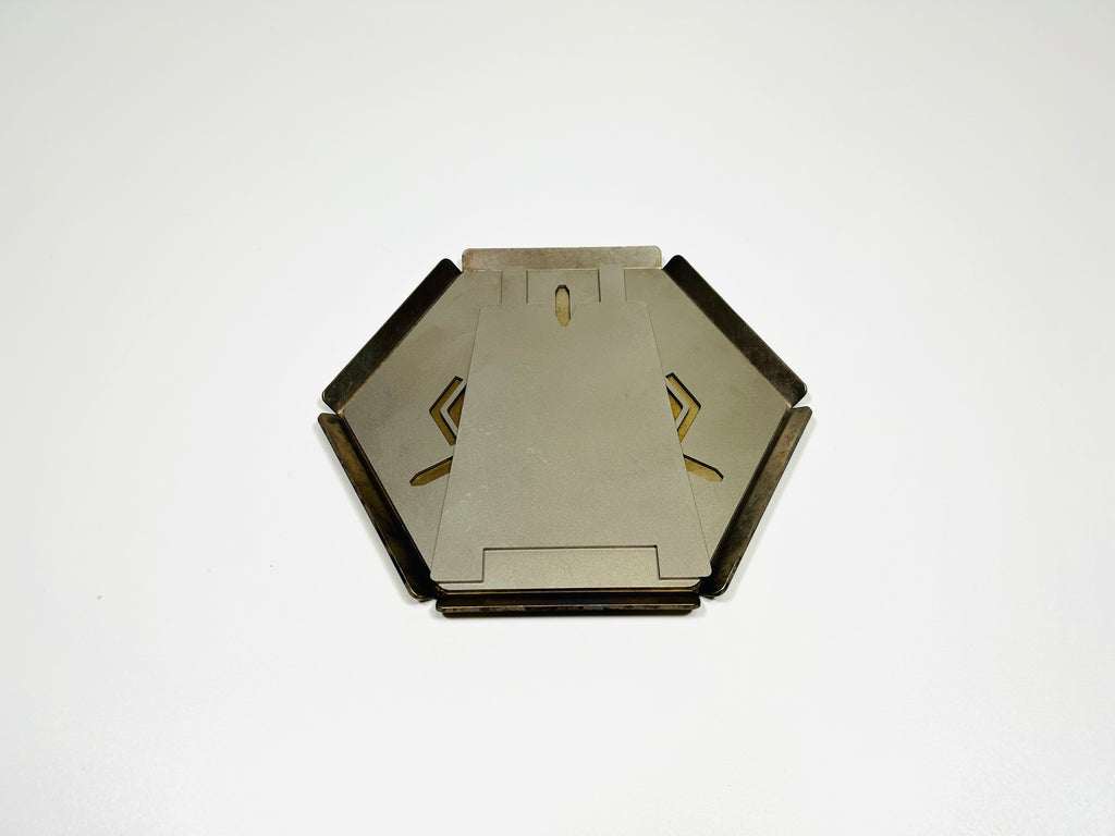 Ti Flat Trivet Wide　”VARGO Stove Support trivet”