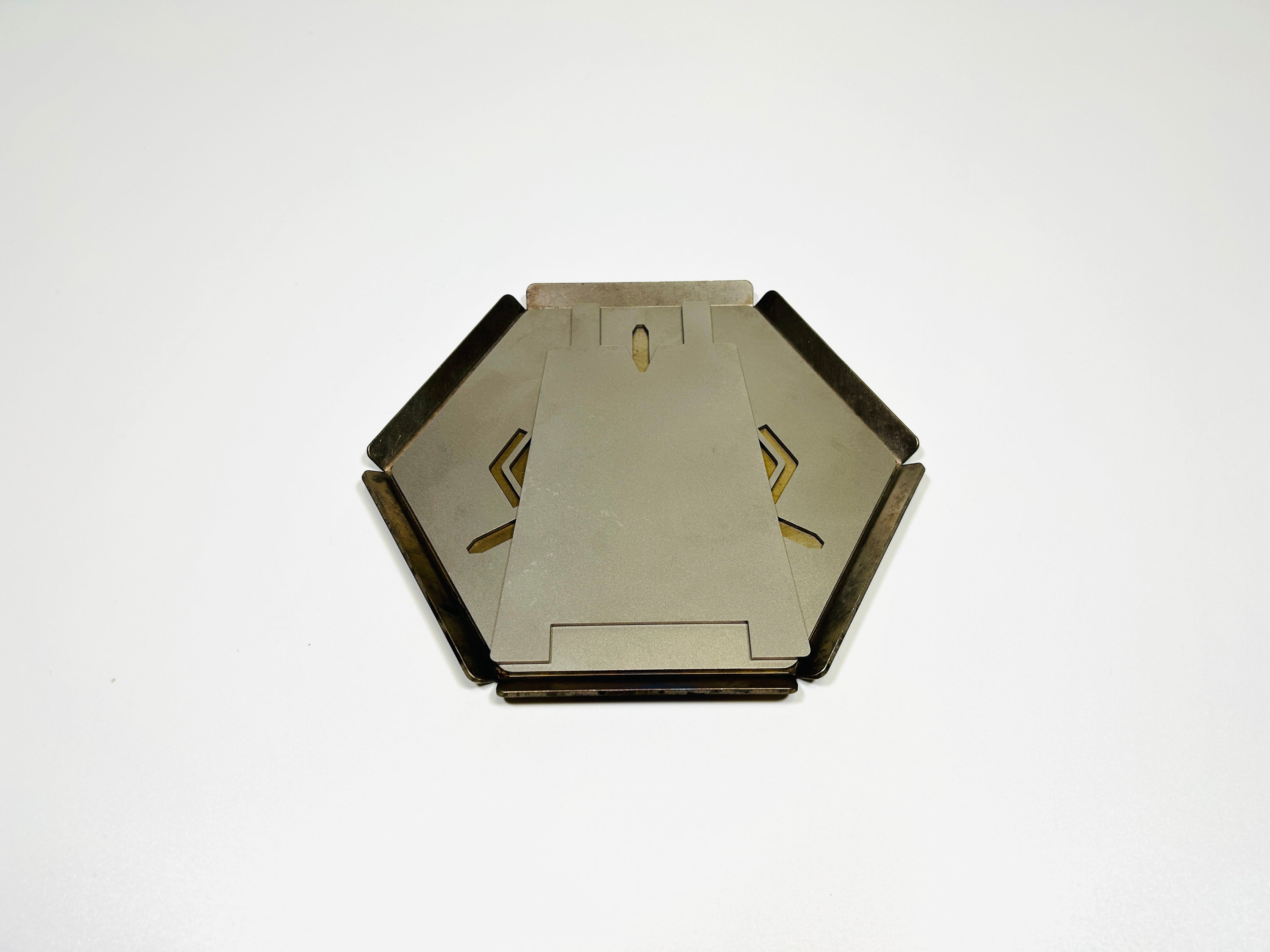 Ti Flat Trivet Wide　”VARGO Stove Support trivet”