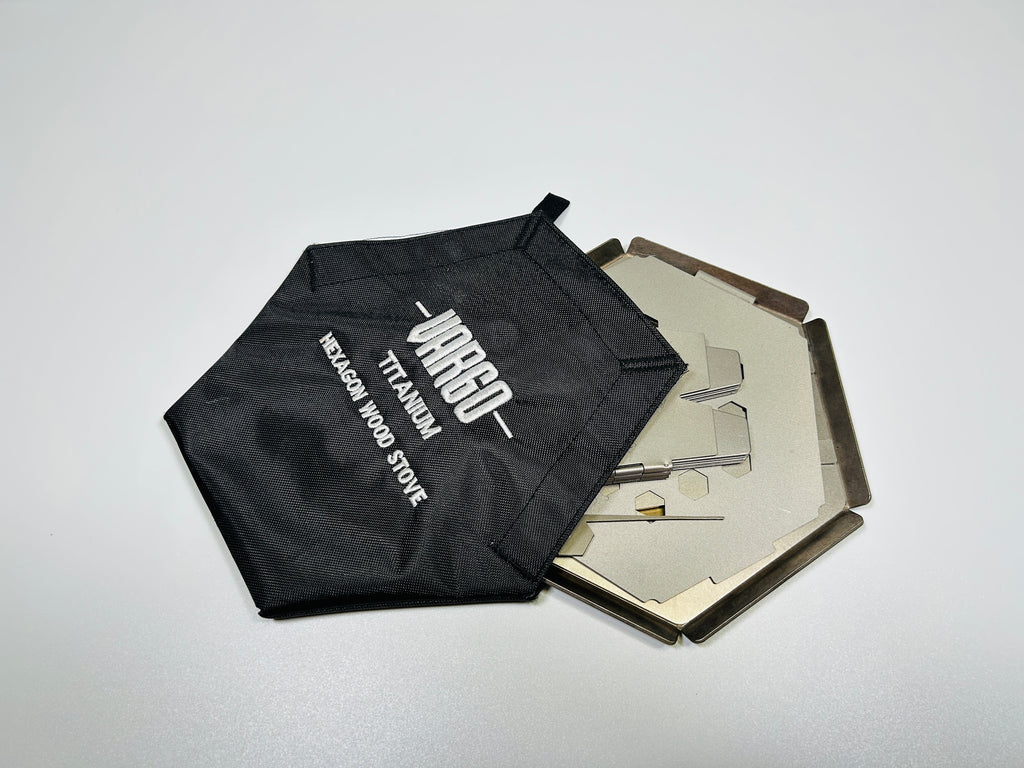 Ti Flat Trivet Wide　”VARGO Stove Support trivet”