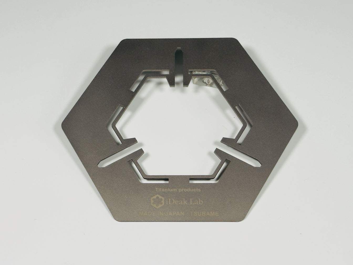 Ti Flat Trivet Wide　”VARGO Stove Support trivet”