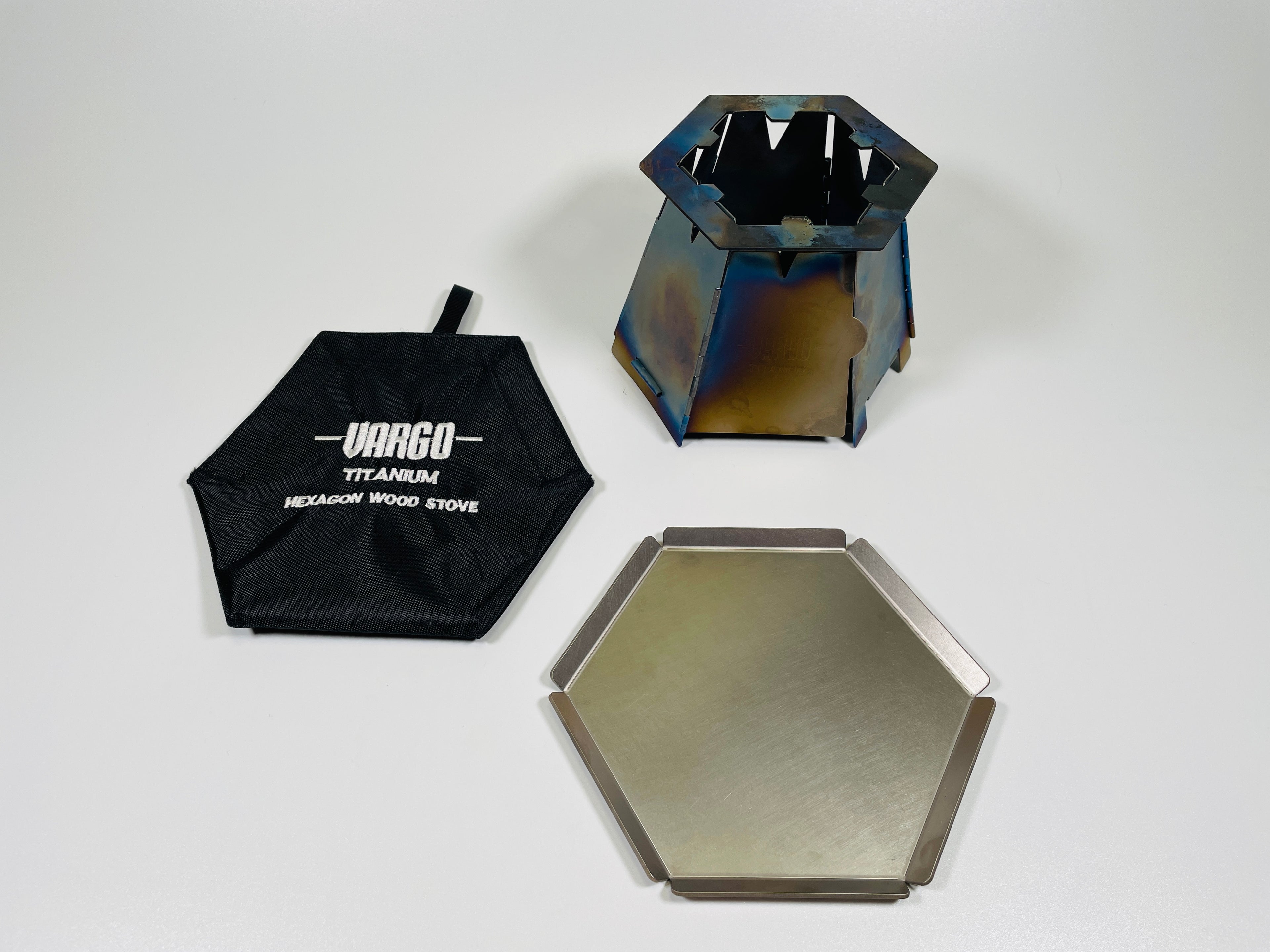 Bottom plate-Titan　”VARGO Stove Ash Base”