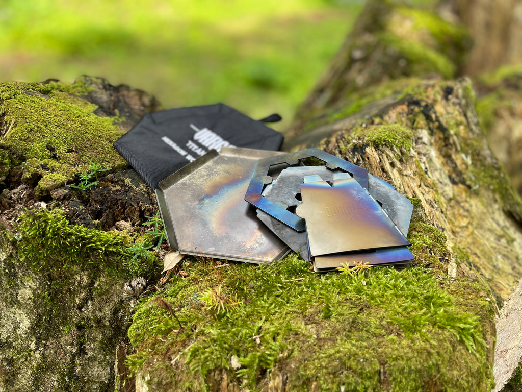 Bottom plate-Titan　”VARGO Stove Ash Base”