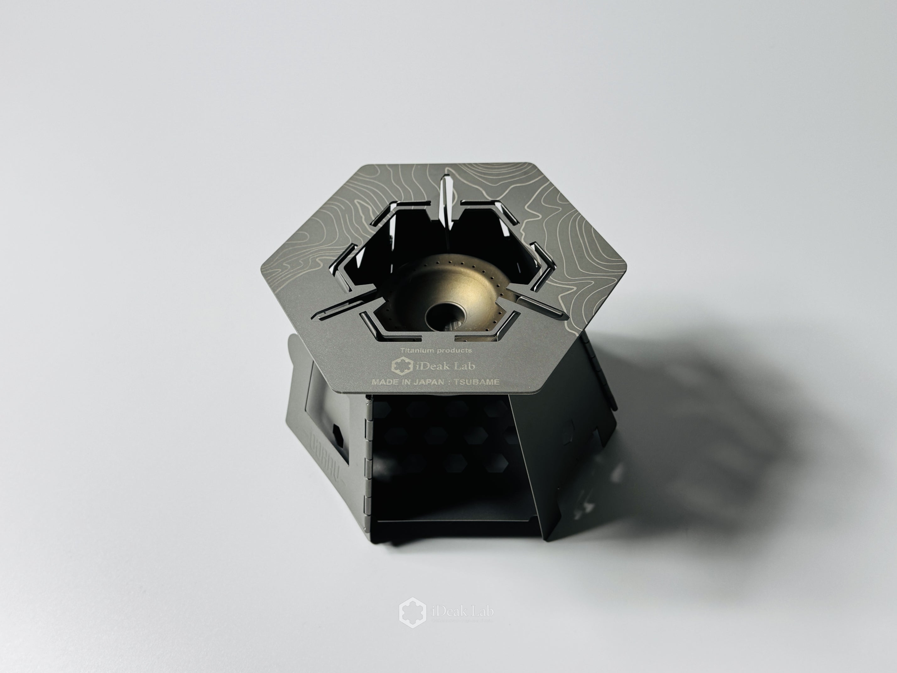 Ti Flat Trivet Wide - Extra-Wide Titanium Pot Support | Compatible with VARGO® Hexagon Stove