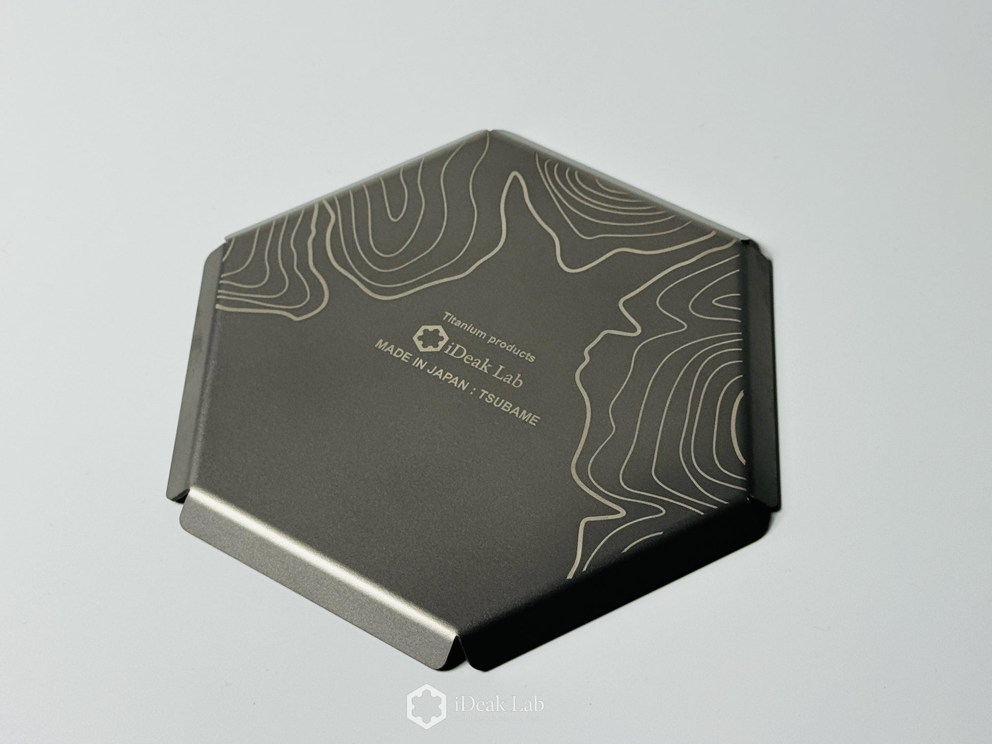 Bottom Plate-Titan - Titanium Ash Base & Grate | Compatible with VARGO® Hexagon Stove