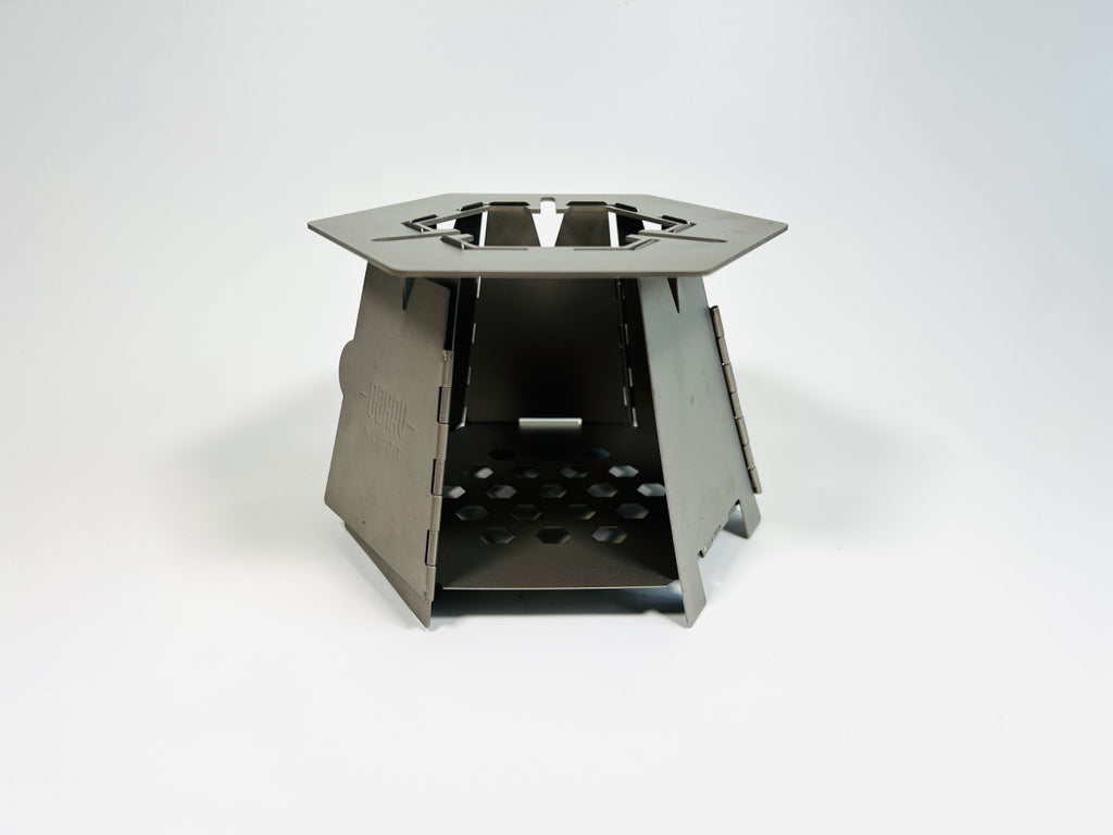 Ti Flat Trivet Wide　”VARGO Stove Support trivet”